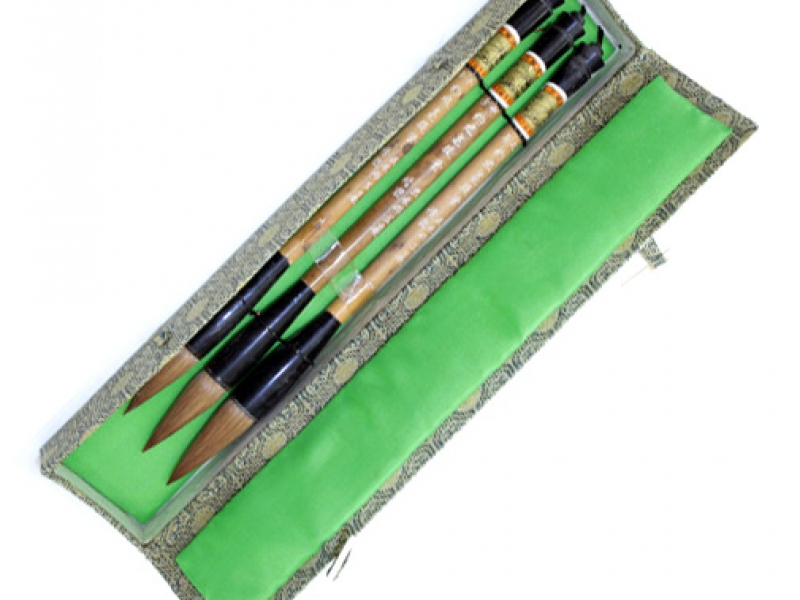 豹狼毫提筆1-3號套裝 Panther and Wolf Large Brush Set 豹狼毫提筆1-3號套裝 Panther and Wolf Large Brush Set