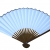 30cm Japanese Dark Brown Bamboo Fan