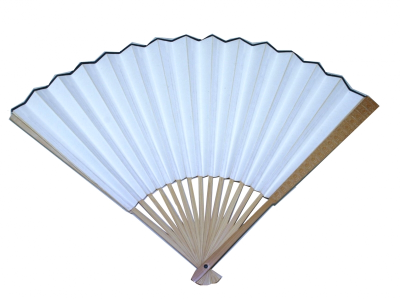 30cm Light Brown Polished Fan
