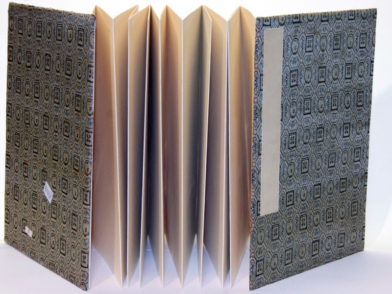 冊頁部 錦緞面 32cm Brocade Concertina Book 冊頁部 錦緞面 32cm Brocade Concertina Book