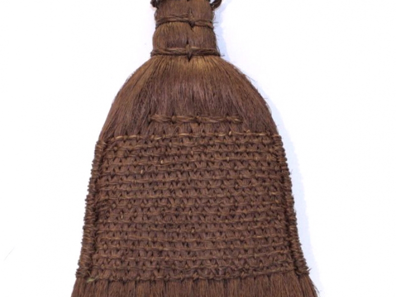 裱畫棕掃有柄 17cm Palm Fibre Smoothing Brush with Handle 裱畫棕掃有柄 17cm Palm Fibre Smoothing Brush with Handle