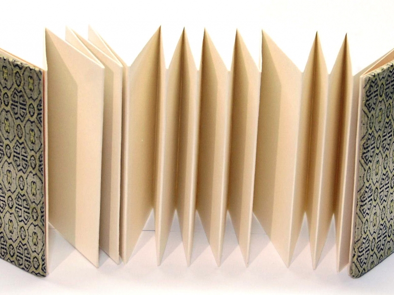 冊頁部 錦緞面 9cm Brocade Concertina Book 冊頁部 錦緞面 9cm Brocade Concertina Book