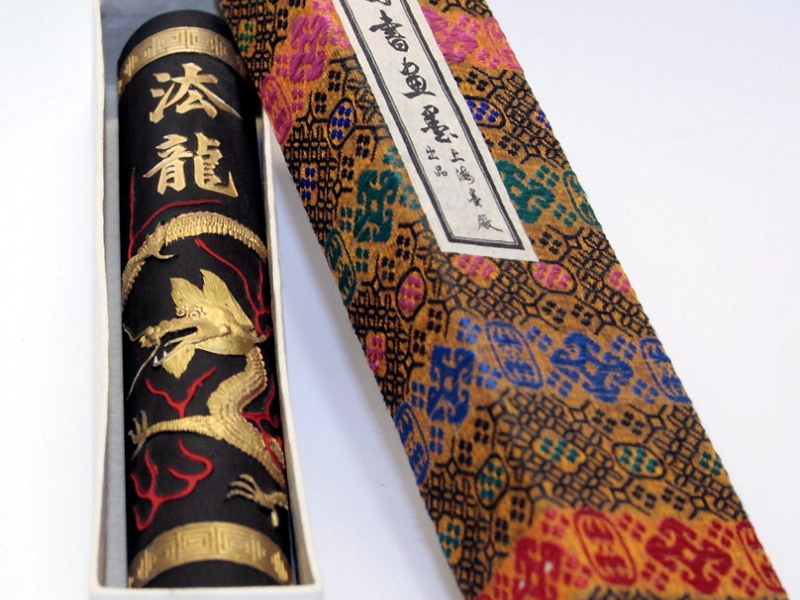 法龍墨條(細) 4 tael Dragon Brand Black Ink Stick