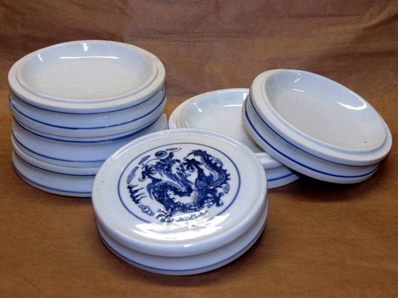 11cm Blue Pattern Colour Stacking Dish 大藍五組缸 11cm Blue Pattern Colour Stacking Dish 大藍五組缸