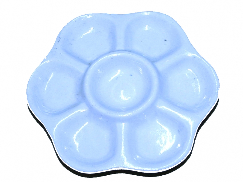 12cm White China Color Mixing Dish 12cm White China Color Mixing Dish