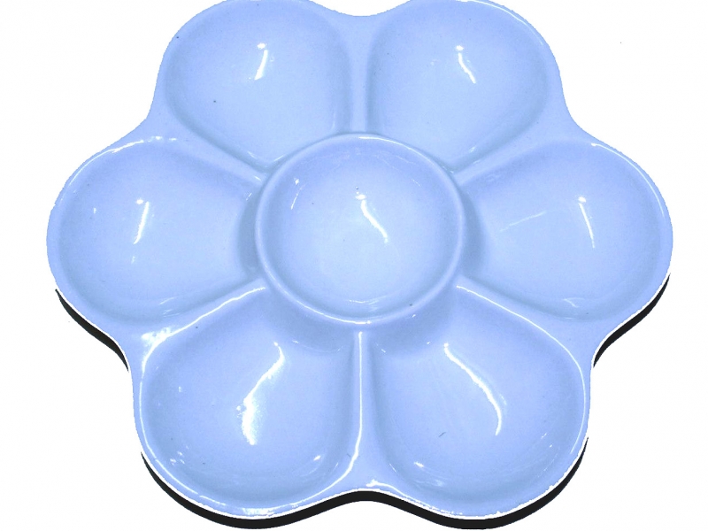 20cm White China Color Mixing Dish 20cm White China Color Mixing Dish
