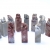 福州壽山石 狩頭圓印 Round Fuzhou Shoushan Seal Stone Set