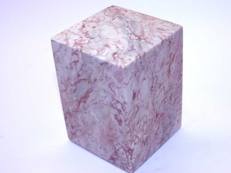 巴林彩凍方平頭印  70mm Balin Colour Crystal Square Plain Seal