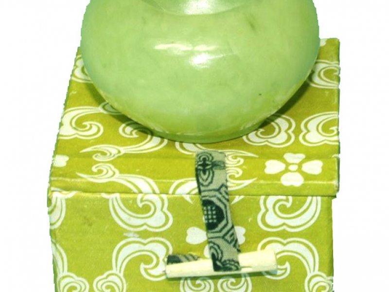 5cm Round Jade Water Dropper
