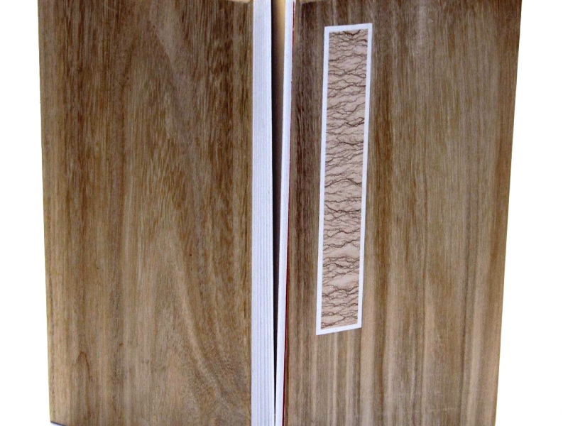 23cm Wooden Concertina Book 冊頁部 木面