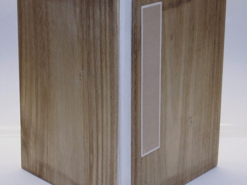 冊頁部 木面 35cm Wooden Concertina Book