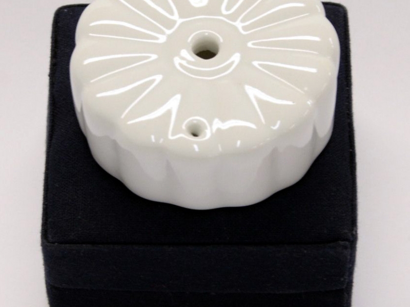細白色圓型水滴 5cm White Flower Water Dropper