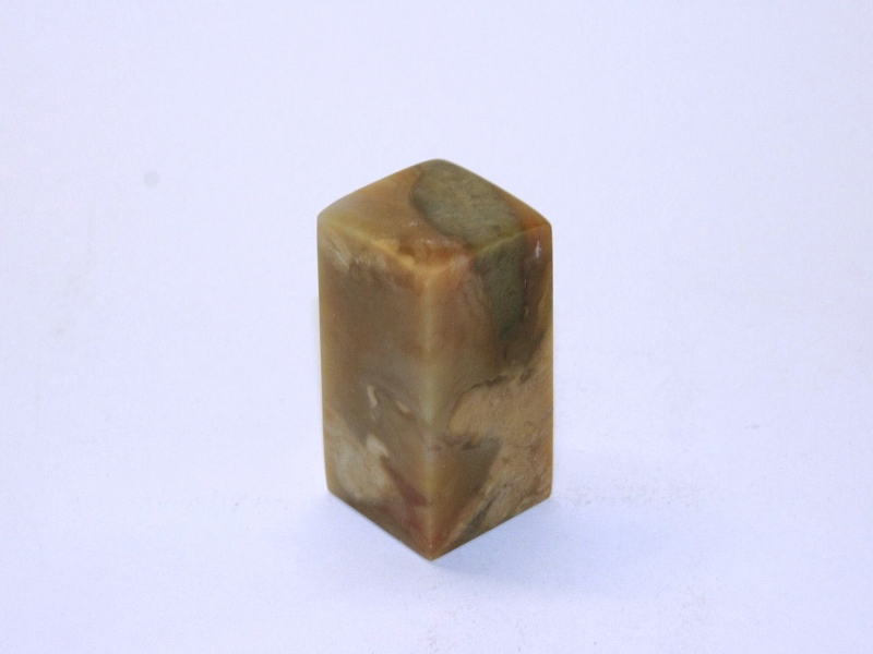 巴林彩凍方平頭印 25mm Balin Colour Crystal Square Plain Seal