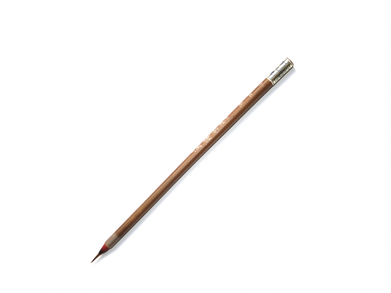 Small Red Hair Brush